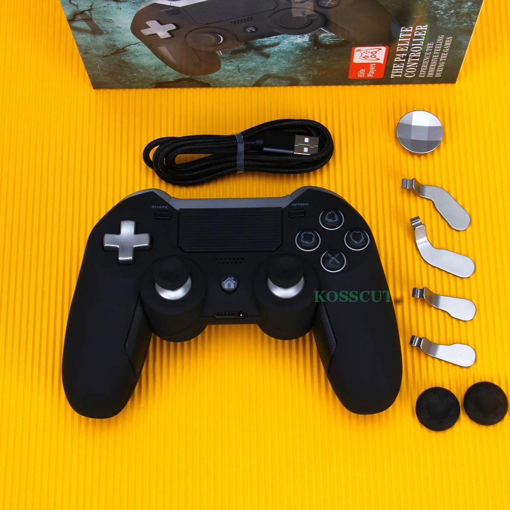 

Лидер продаж 2021, беспроводные геймпады для Ps4, двойная вибрация, Элитный игровой контроллер, джойстик для Ps4/ПК, игровая консоль