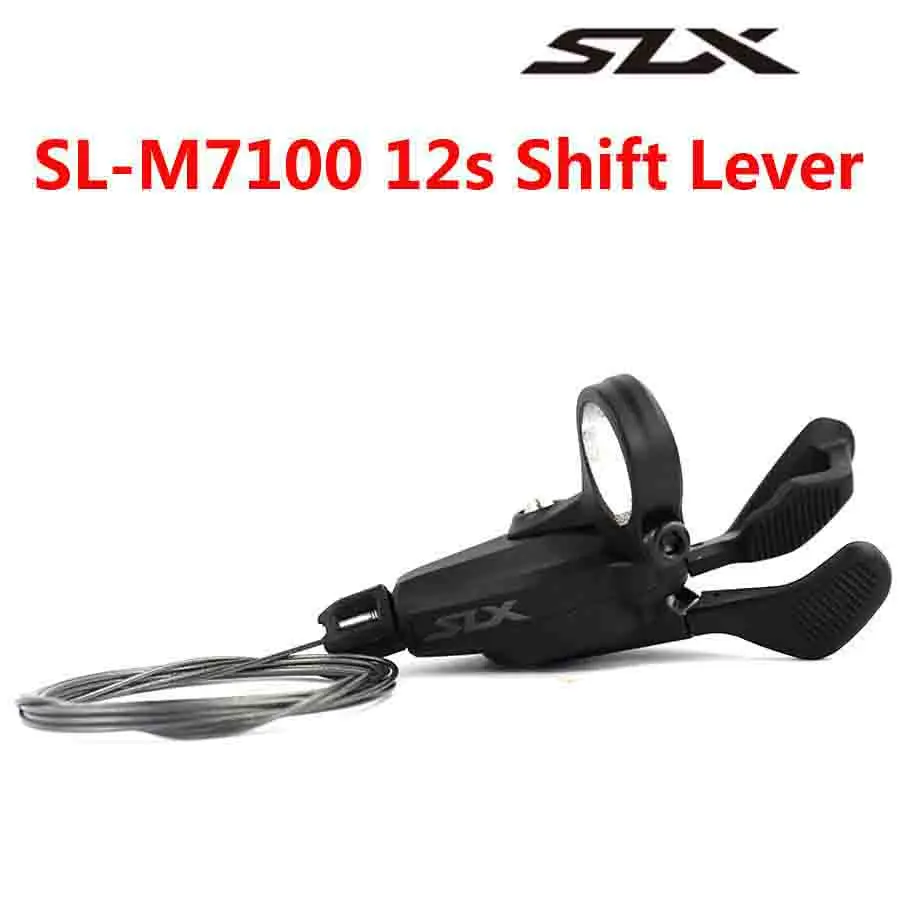 Рычаг переключения передач SHIMANO SLX M7100 SL SL-M7100 рычаг 12s 12 Скоростей детали для