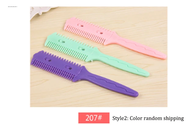 Расческа для волос триммер челки детский резак истончение стрижка инструменты