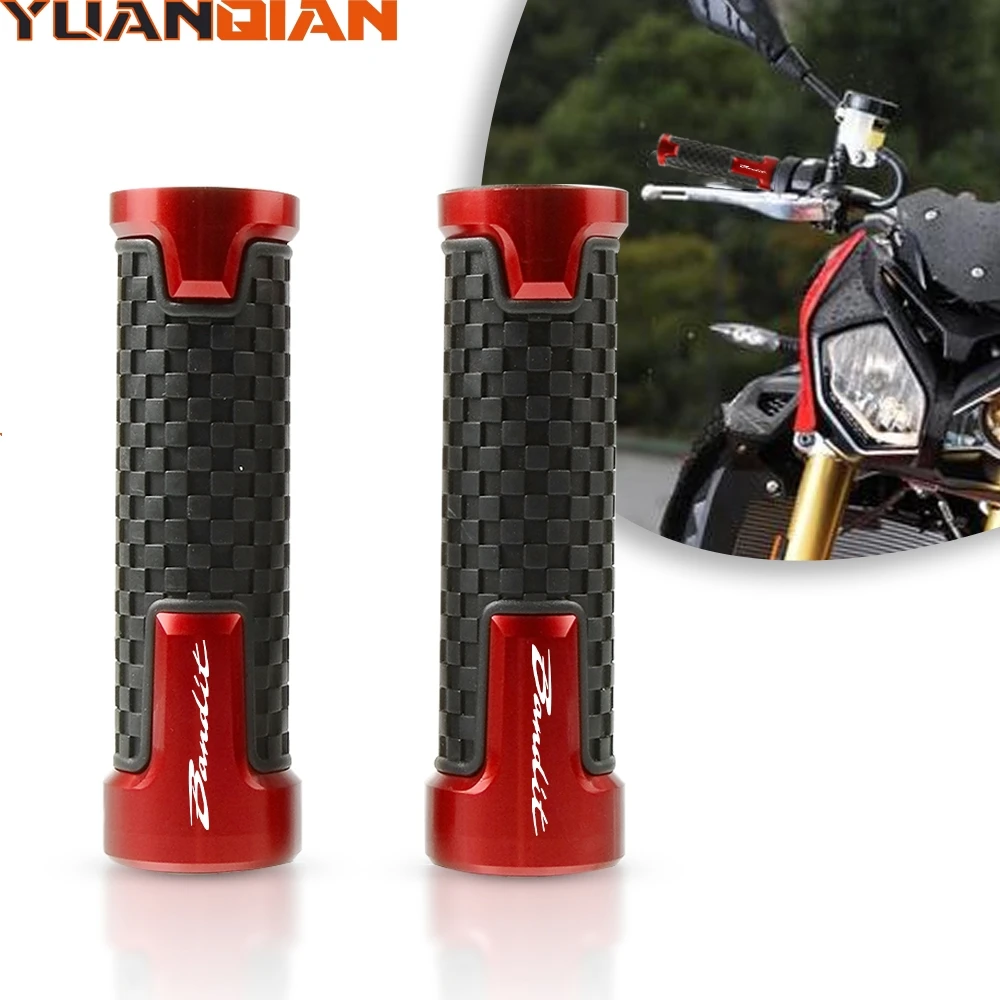 

For Suzuki GSF250/GSF600/S/GSF650/N/GSF1200/GSF1250 Bandit Motorcycle 7/8"22mm Handlebar Grips Handle Hand Bar GSF 250/600/650