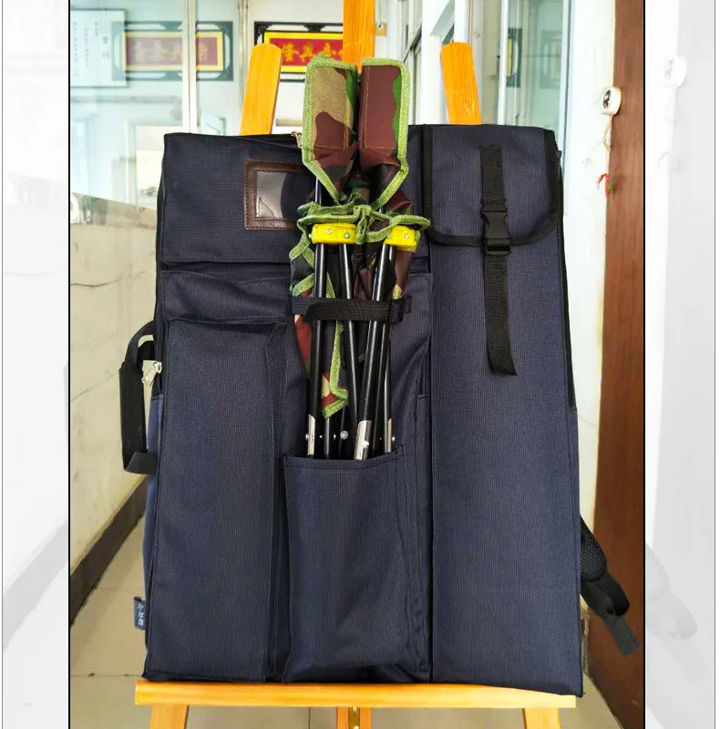 

Fashion 4K Light Waterproof Portable Sketch Painting Board Large Capacity Travel Shoulder Sketchpad Drawing Bag Art Painting Bag