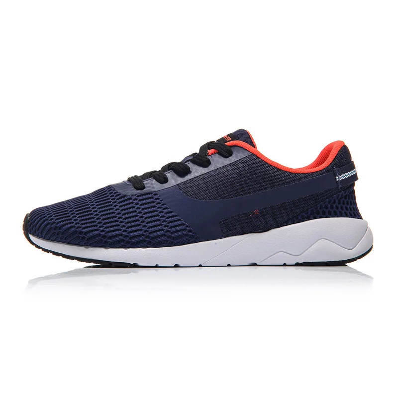 Li-Ning/Мужская обувь для образа жизни; спортивная обувь с подкладкой; дышащие кроссовки; удобная спортивная обувь; светильник; AGCM041 YXB041 - Цвет: AGCM041-2H