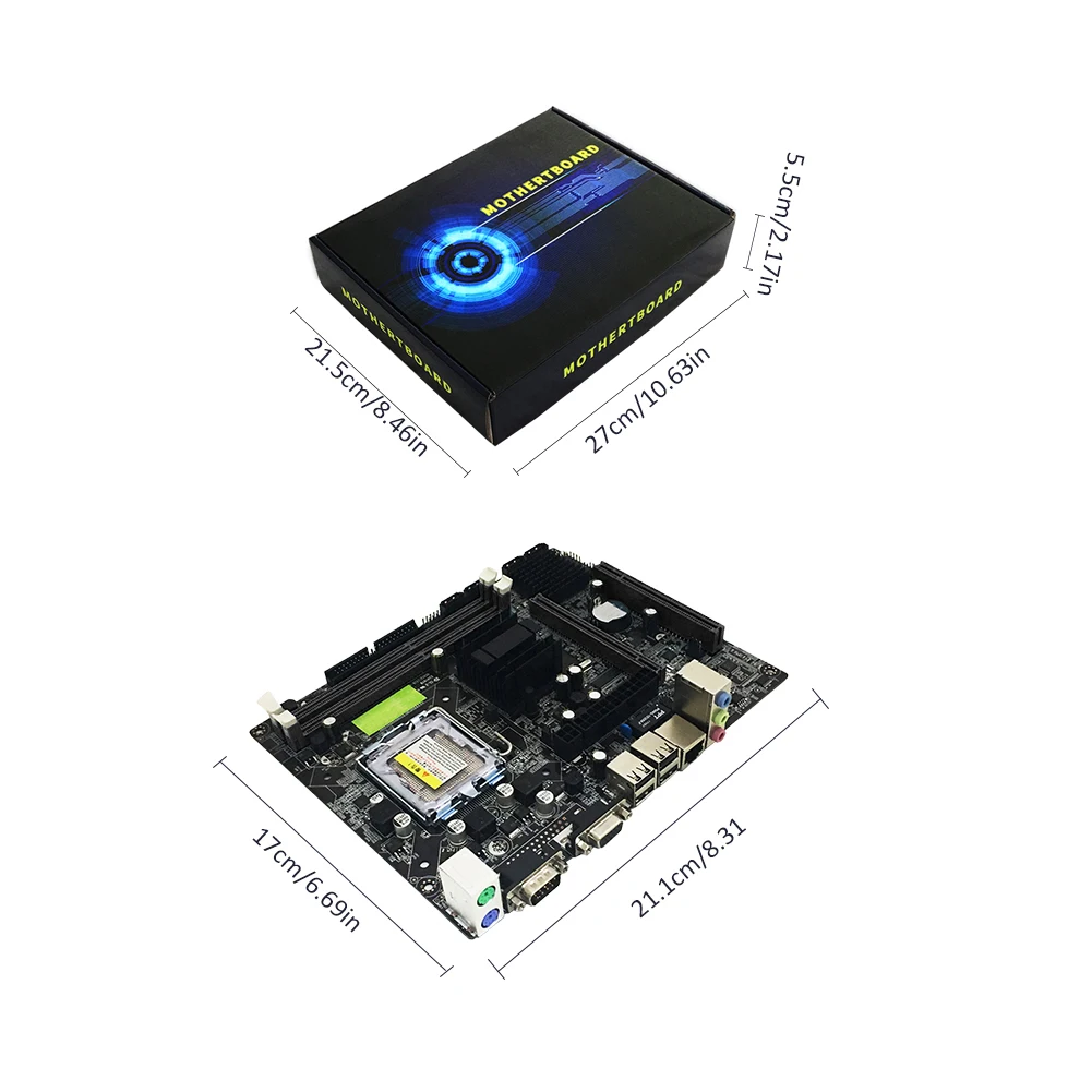 Новая материнская плата G41 для настольного компьютера Ddr3 три поколения интерфейс