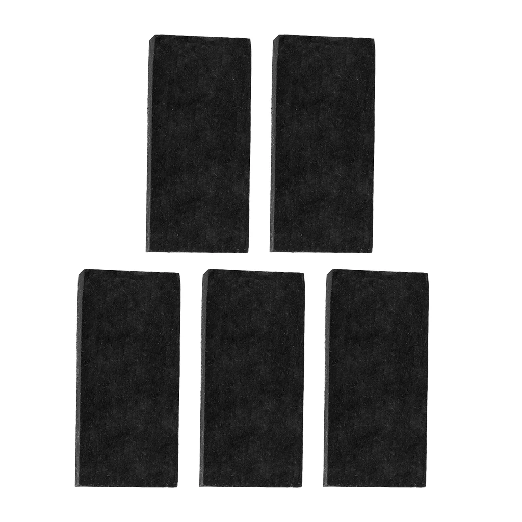 BOWORK 5 шт. заготовки из черного дерева в форме лягушки для изготовления бантов с