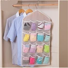 16 отделений, сумка для хранения, карманные держатели, домашние органайзеры для ключей, дверная сумка для ванной, гостиной, бытовая всякая