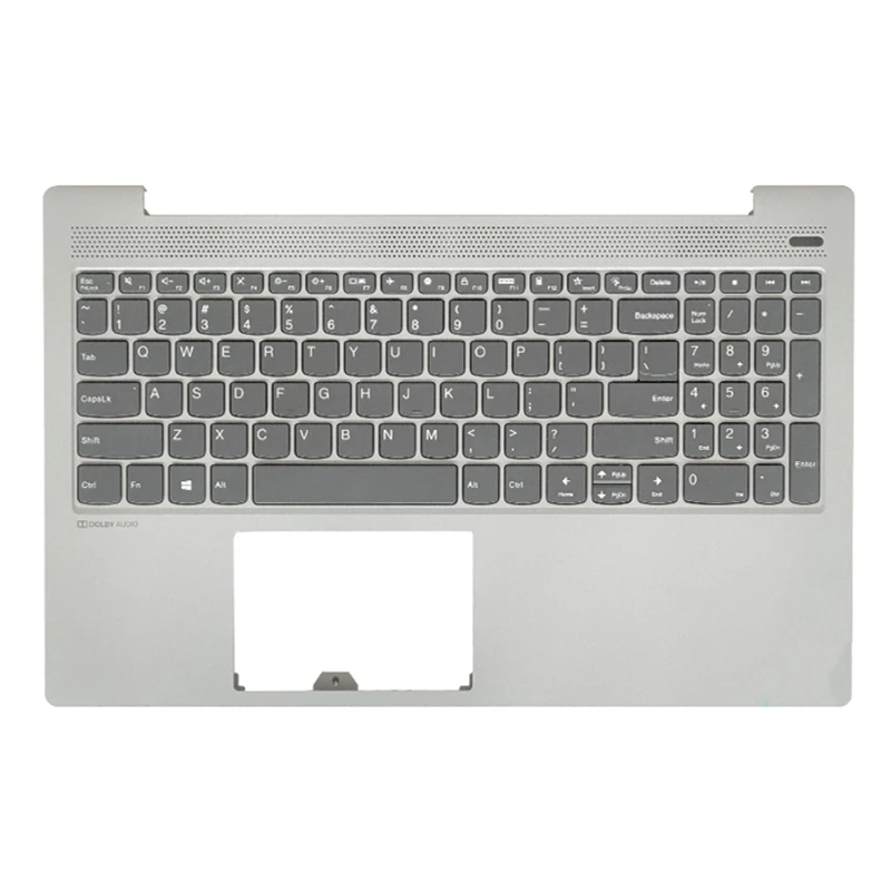 

New Laptop Palmrest Upper Cover Keyboard Housing Topcase Top Cover For Lenovo ideapad 5 15 IIL 15IIL05 Bottom Cover Base Carcass