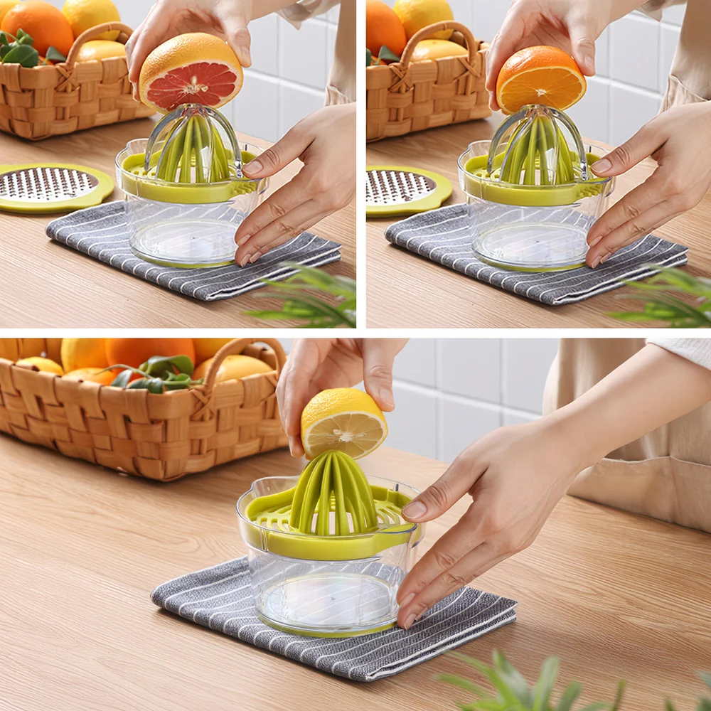 Многофункциональная ручная соковыжималка для фруктов цитрусовый лимон апельсин