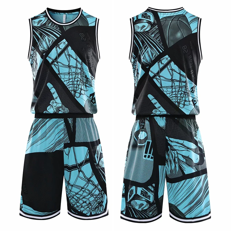 Мужские и женские баскетбольные трикотажные комплекты Униформа спортивный