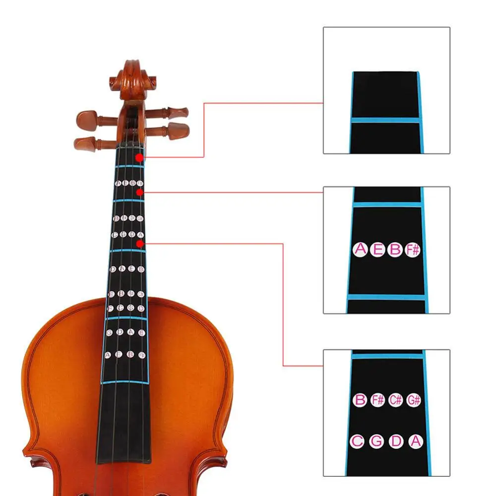 

1set Musical Instrument Violin Kits Basswood Body Back Plate Maple Head Exerciser 1/8 Splint Acoustic Fiddle with Box Case Rosin