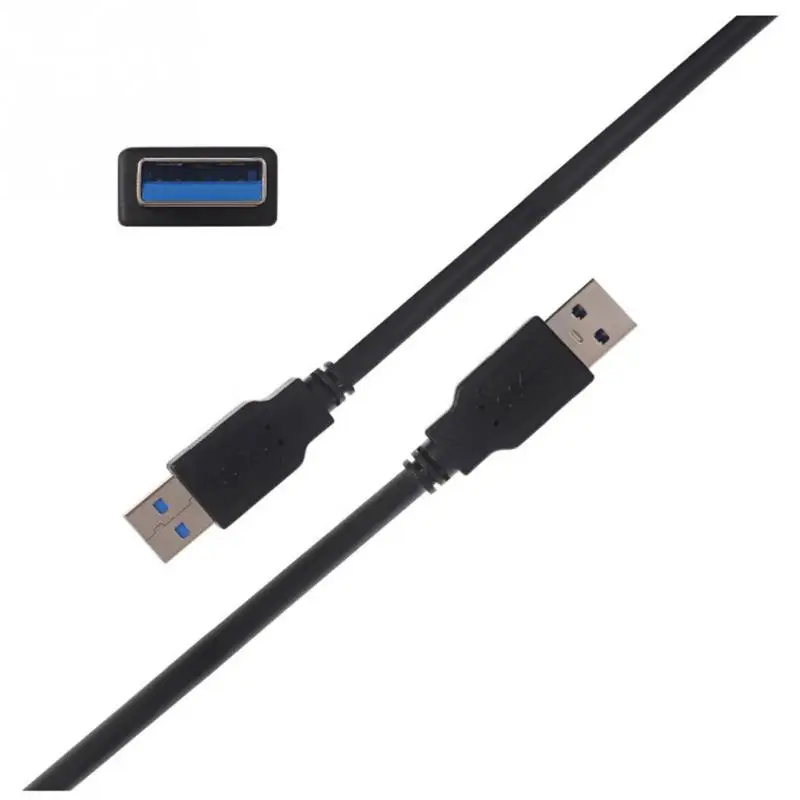 1 м зарядный удлинитель с двумя портами USB3.0 квадратная Водонепроницаемая линия