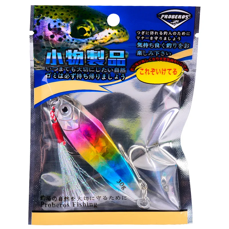 Sunlure 1 шт. ведущая рыбу джиг приманка для рыбалки 7G 10G 15G 20G 30G металлическая блесна