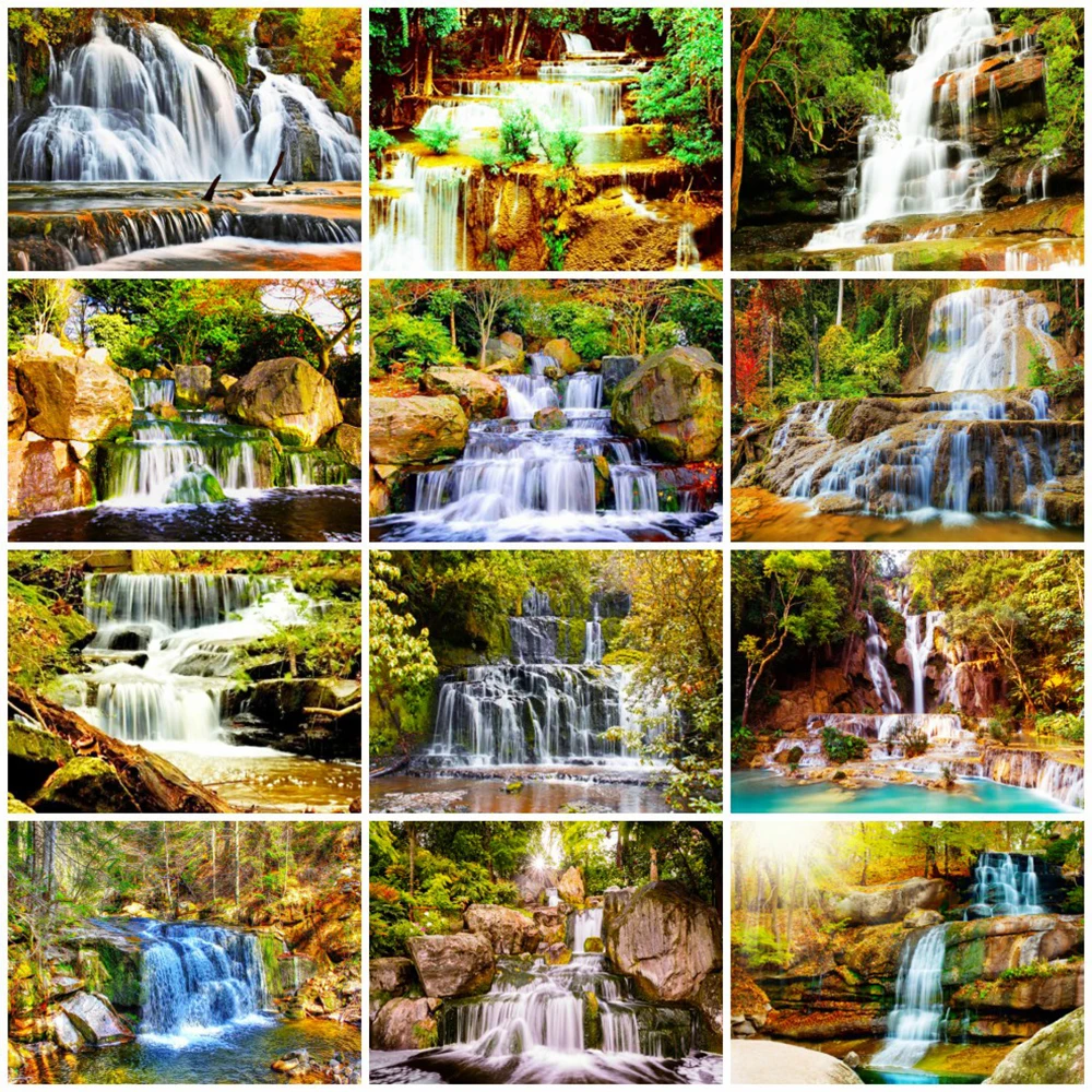 

Evershine Алмазная живопись водопад Алмазная вышивка пейзаж 5D DIY Алмазная мозаика гора вышивка крестиком картина стразы рукоделие