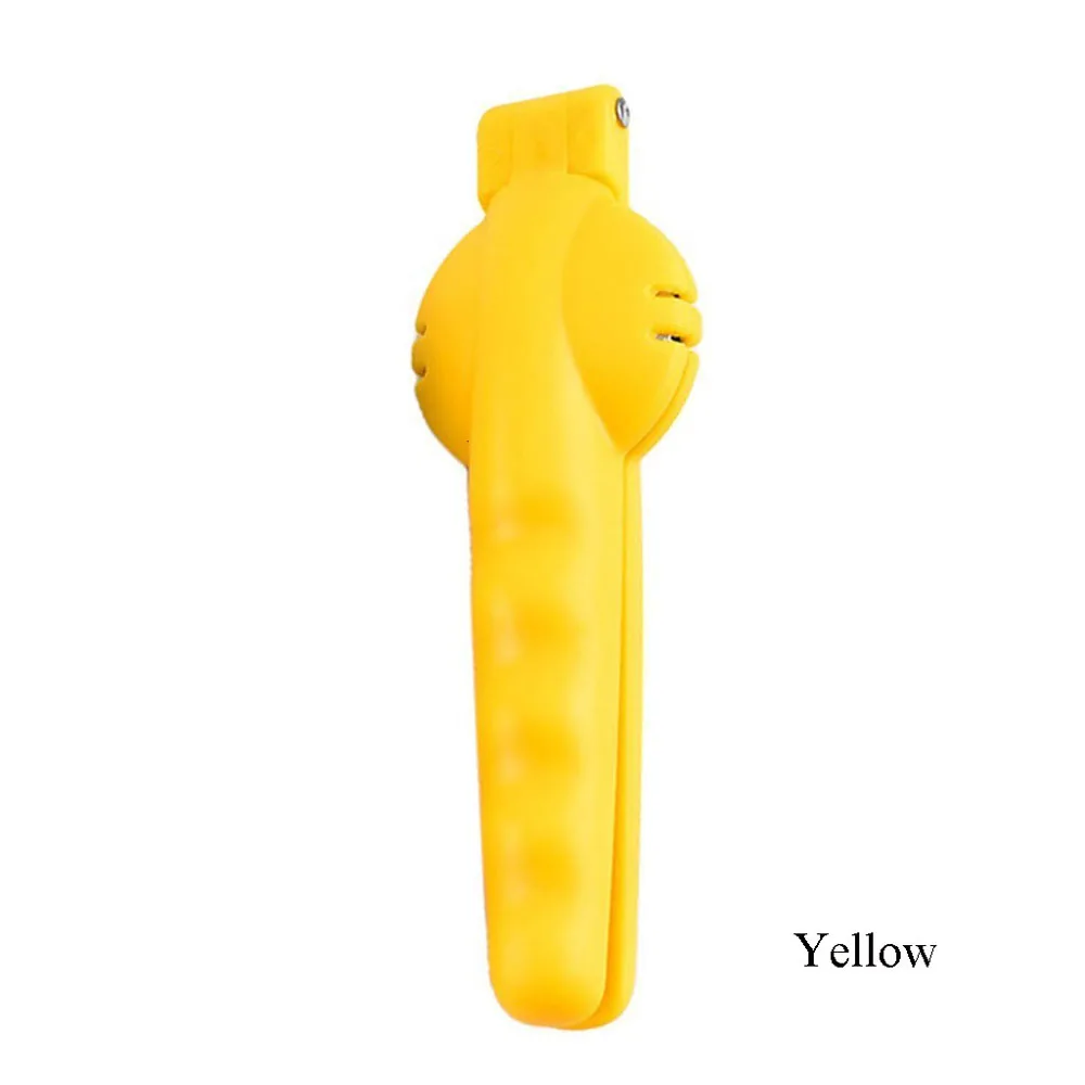 yellow 1 шт. пластиковый нож для каштана Шеллер из нержавеющей стали щипцы для орехов зажим для сухофруктов ореха Щелкунчик аксессуары для дома и кухни - Цвет: yellow