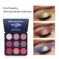 dnm professional matte eyeshadow pallete natural waterproof long lasting glitter eyes makeup palette cosmetic makeup