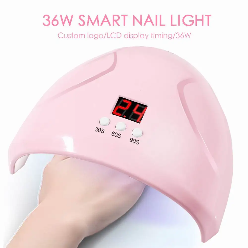 36 Вт интеллектуальные лампы для ногтей светодиодный/УФ гель Фототерапия