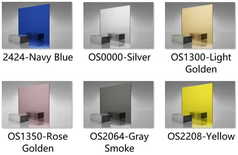 Акриловое (PMMA) Одностороннее зеркало 3 0 мм для ювелирных изделий поделок