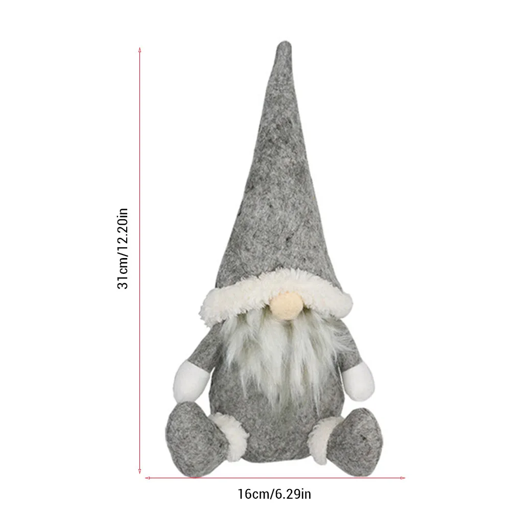 Безликие куклы плюшевая подвеска рождественские искусственные декоративные