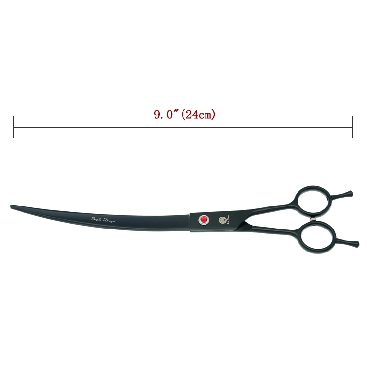 9 0 дюймов 24 см большие изогнутые ножницы для ухода за домашними животными