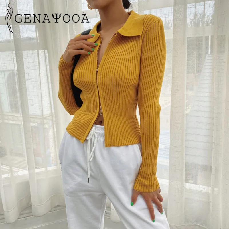 Женский трикотажный свитер с длинным рукавом на осень/зиму| |