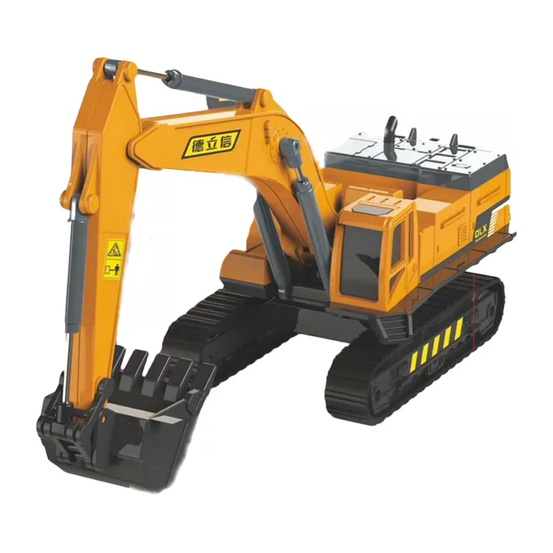 

Children's Engineering Vehicle Model Toy Mixer Truck Excavator Boy Girl Imitation Inertia Children's Toy Alloy Toy Store