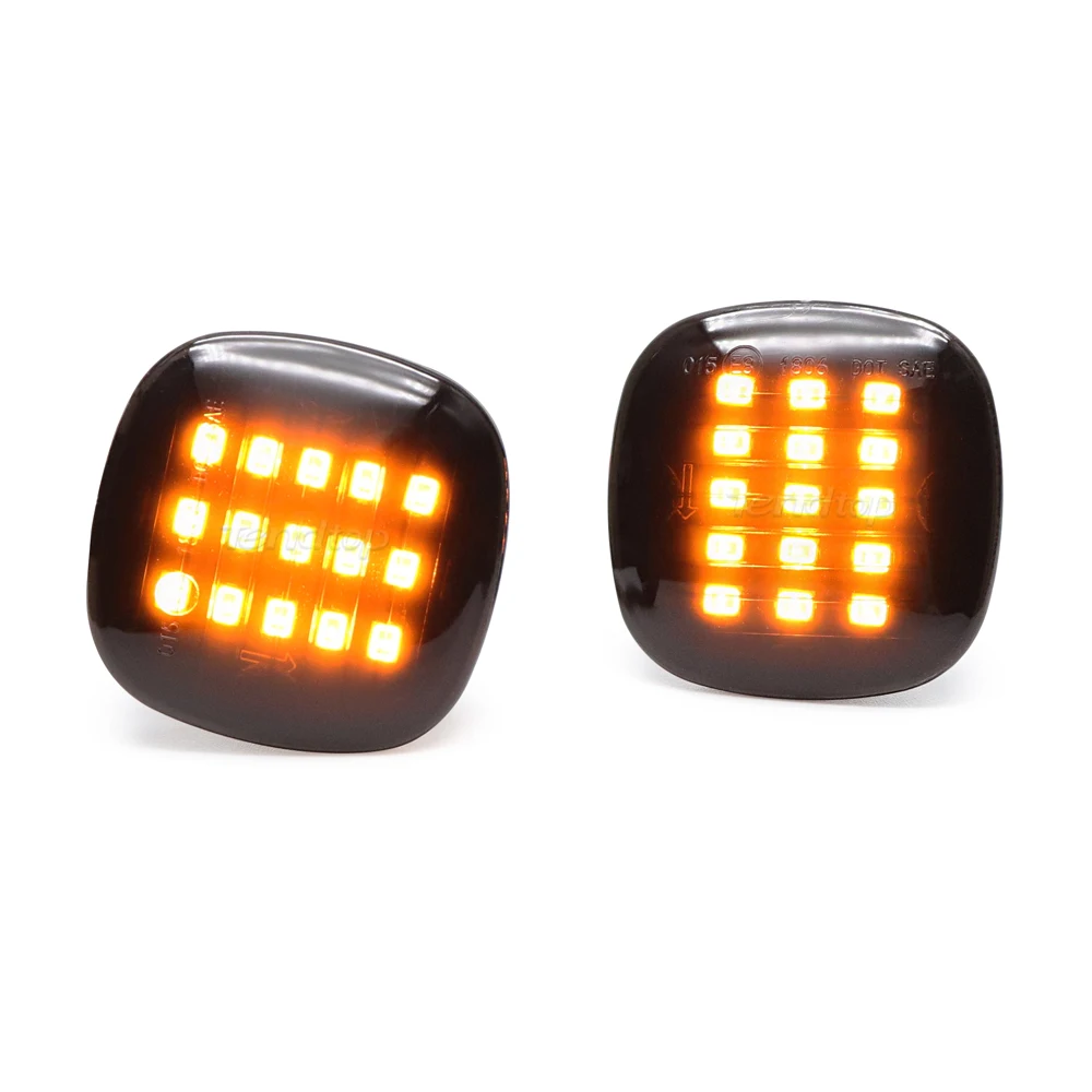 Светодиодный последовательный мигающий светильник боковой габаритный фонарь