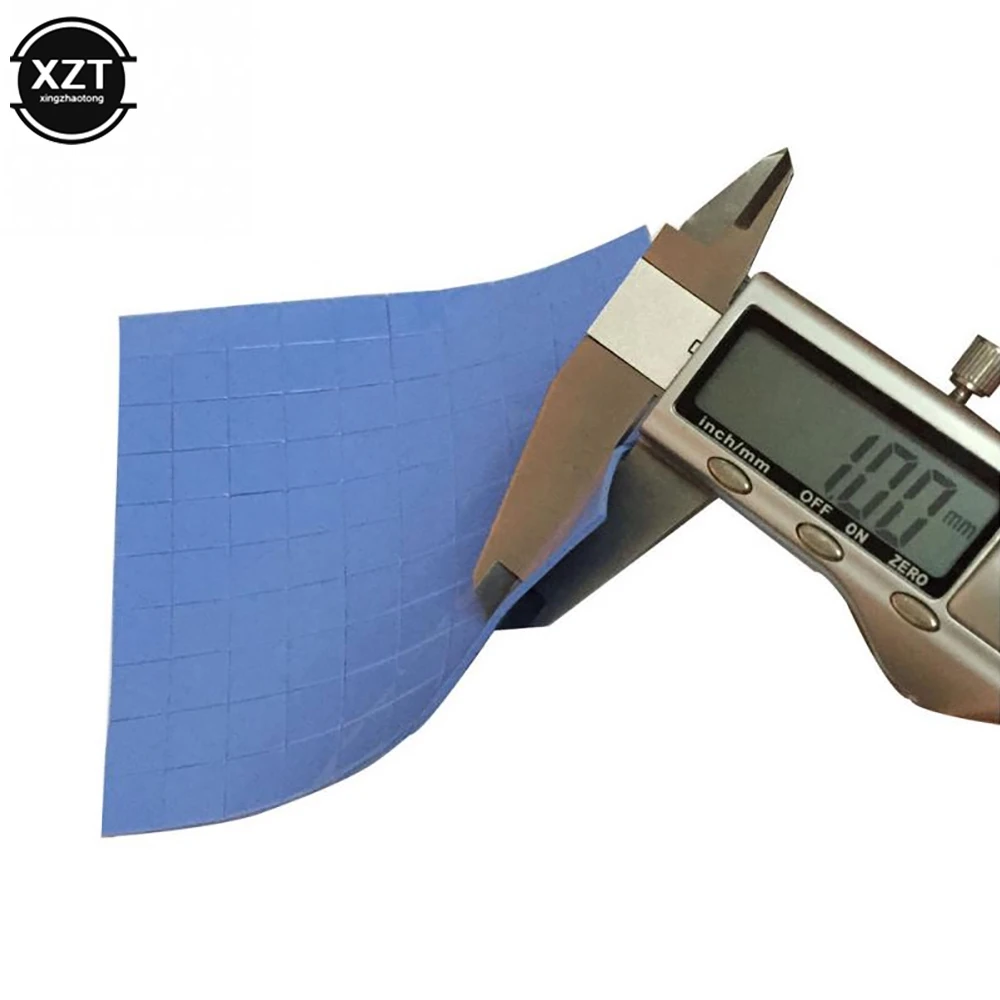 100 шт/лист проводящий штукатурка для радиатора смазочная паста клей компьютер PC