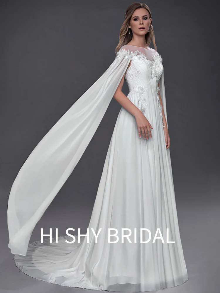 

Hi Shy Bridal 2021 New Luxury Lace Wedding Dresses Suitable for Every Bride Free Tailored Plus Size and Free Shipping