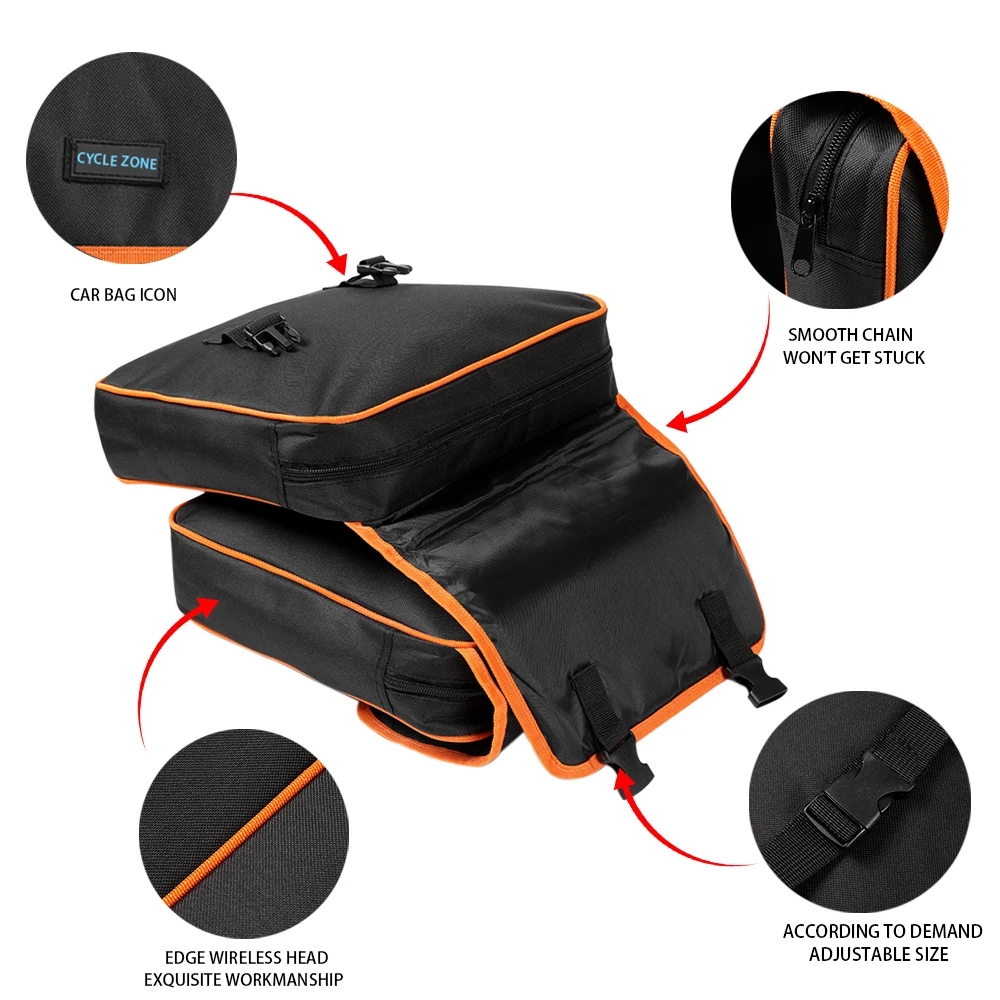 Велосумка двухсторонняя дорожная велосипедная Сумка на багажник багаж заднее