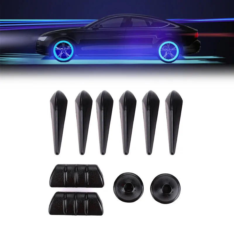 Автомобильное зеркало заднего вида шумоподавление противоударные полоски