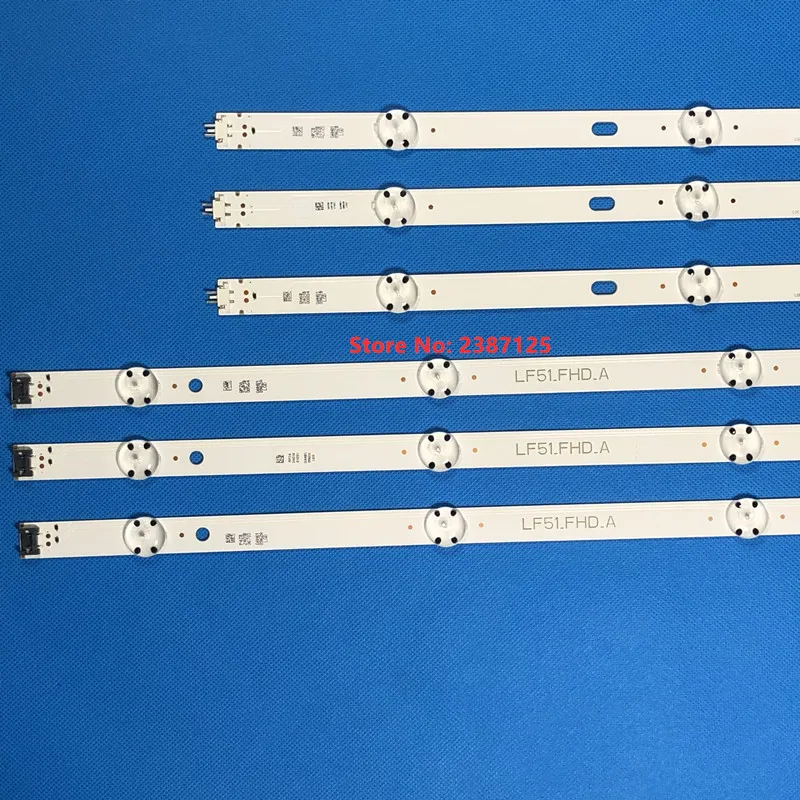 Светодиодный полосы для 6916L-0962A 6916L-0962B LG 43LH5100 43LH5700 43LF510V LF51_FHD_A LF51_FHD_B LGE_WICOP_FHD 43INCH_REV00_A/B_150511