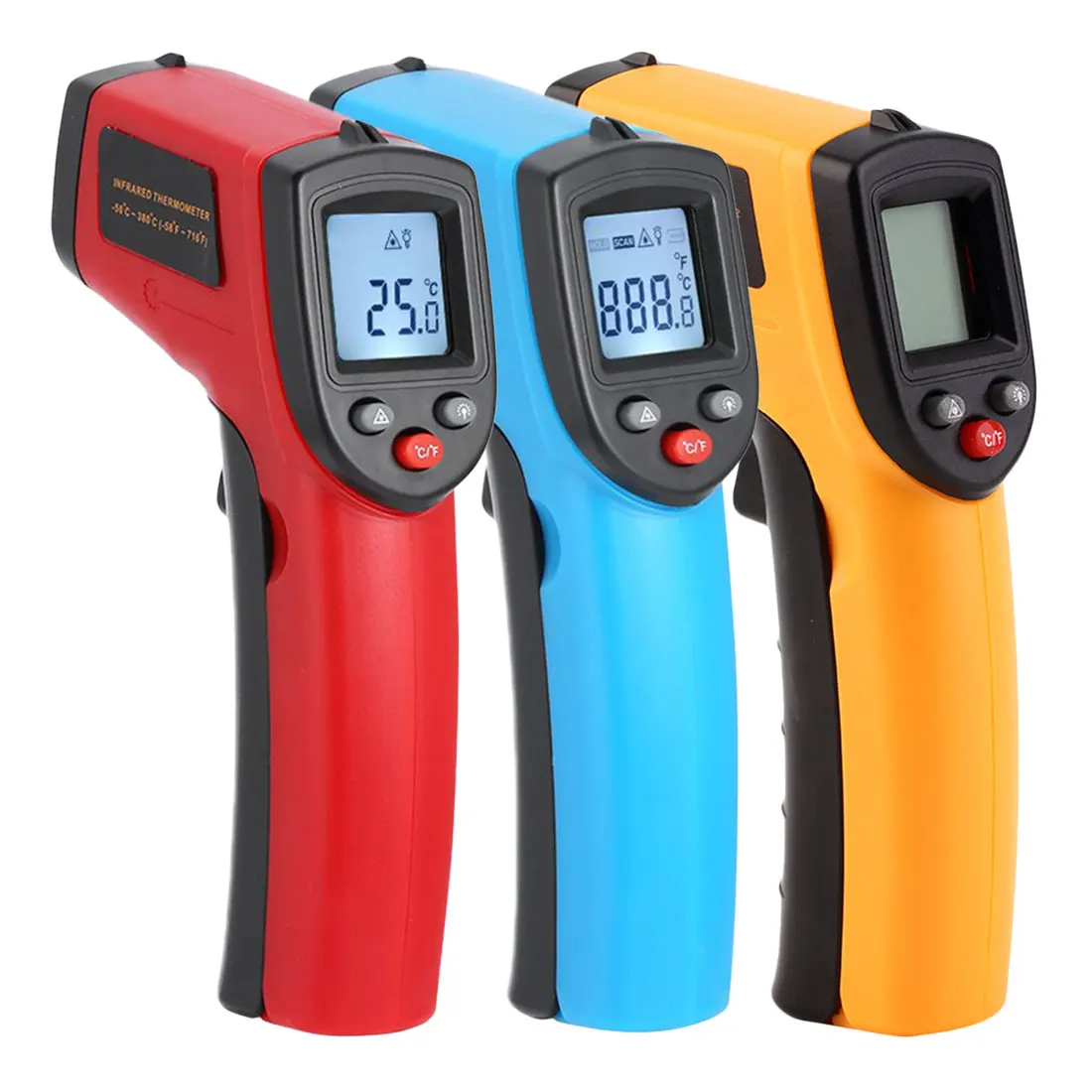 Инфракрасный термометр GM320 Цифровой бесконтактный инфракрасный пирометр ИК