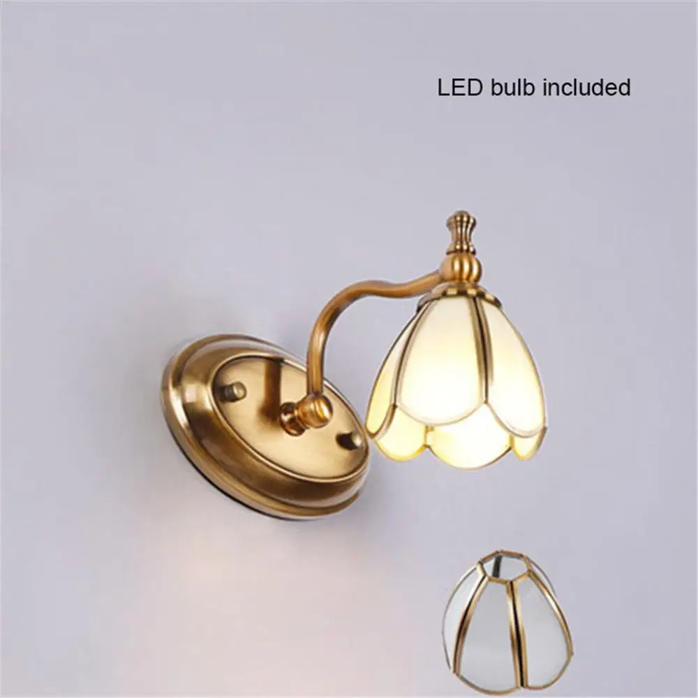 E14 лампы в форме свечи Настенный светильник Vanity 1/2/3/4/5-Светильник Бра Освещение