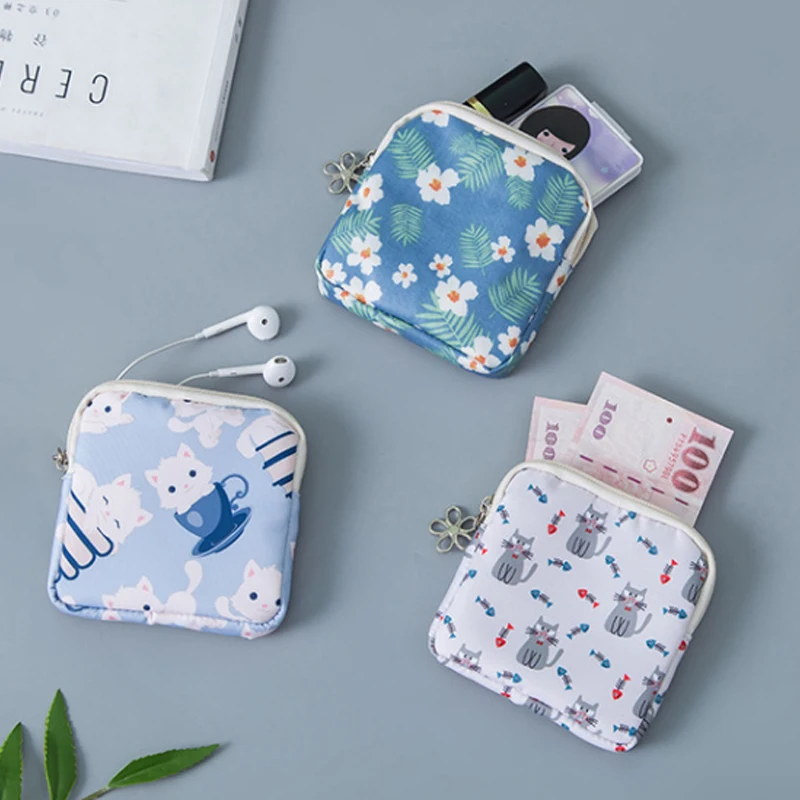 Basedidea холщовая гигиеническая сумка для салфеток Портативная наушников дорожная