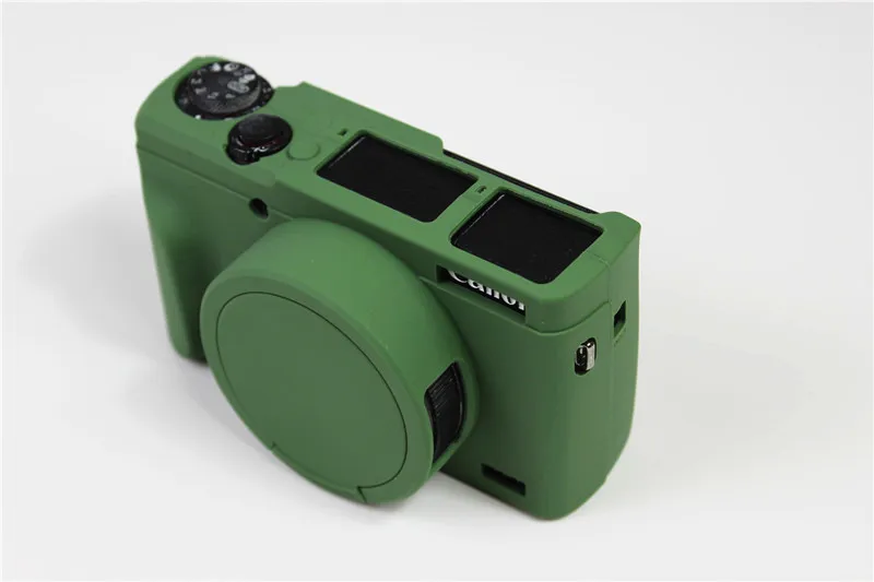 portable Rubber Body Cover silicone Case camera bag for Canon G5 X Mark ii G5XII G5XM2 G5X II protective | Электроника