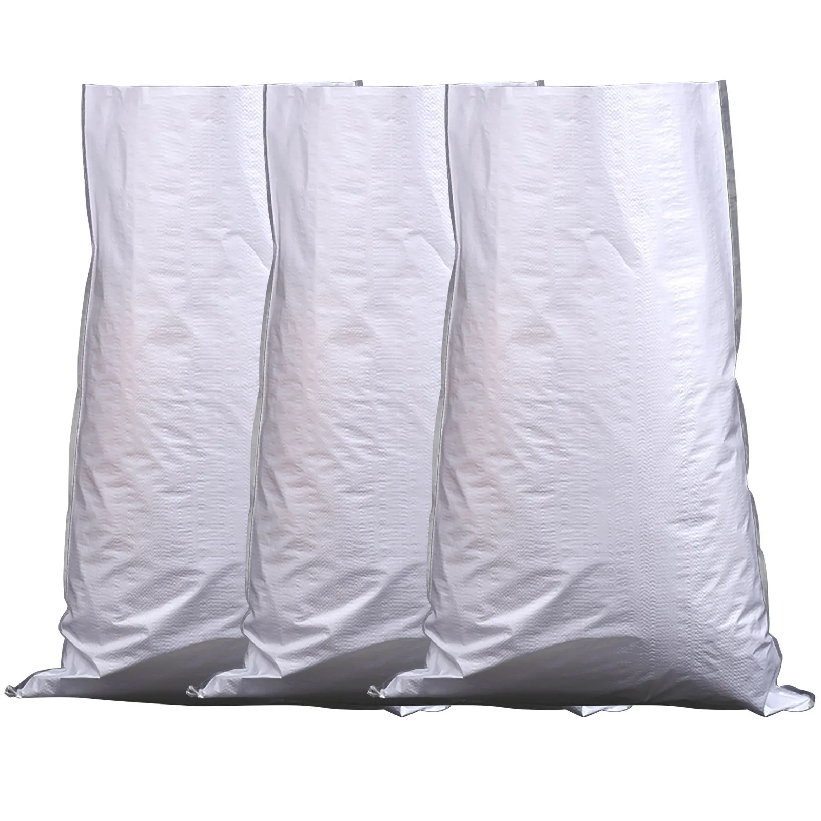 

Толстый белый пластиковый плетеный мешок, защита от затопления, 15 х2, 4 дюйма, кухонный мешок для рисовой муки, Фотофон для дома