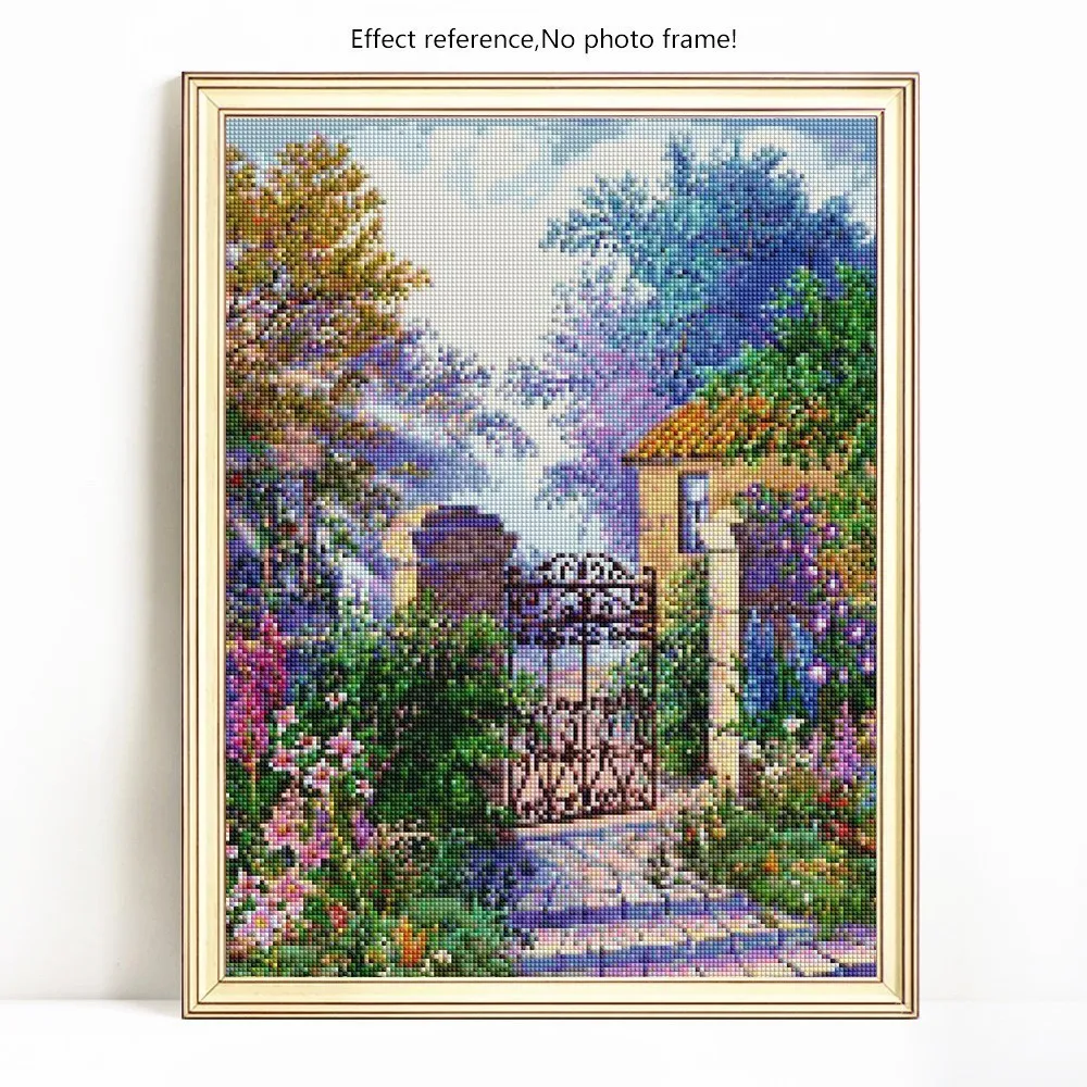 EverShine DIY Diamond Painting Scenery Picture Of Rhinestones Embroidery Courtyard Landscape Mosaic Home Decor | Дом и сад
