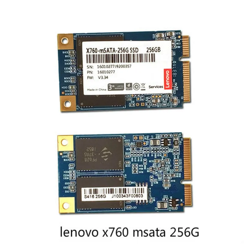 Lenovo X760 MSATA 256G SSD Y470 Y400 Y480 B480 E430 X230 M490 yoga-13 X1 T420T 430 S обновление компьютера 100% оригинал