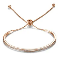 68 drill Beiver Мода 4 Цвета хрустальный Теннисный браслет для женщин белого золота цвет обручальные кольца ювелирные изделия - Окраска металла: 68 drill