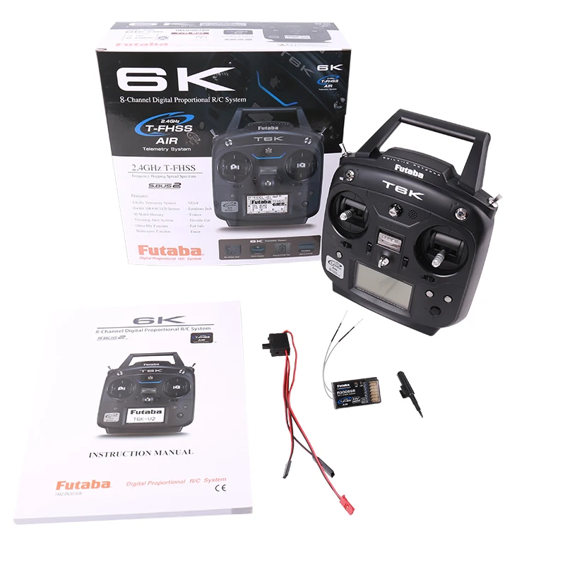 Futaba T6K V2 8 Каналы Вертолет Дистанционное Управление с S. Автобус возврата R3006SB