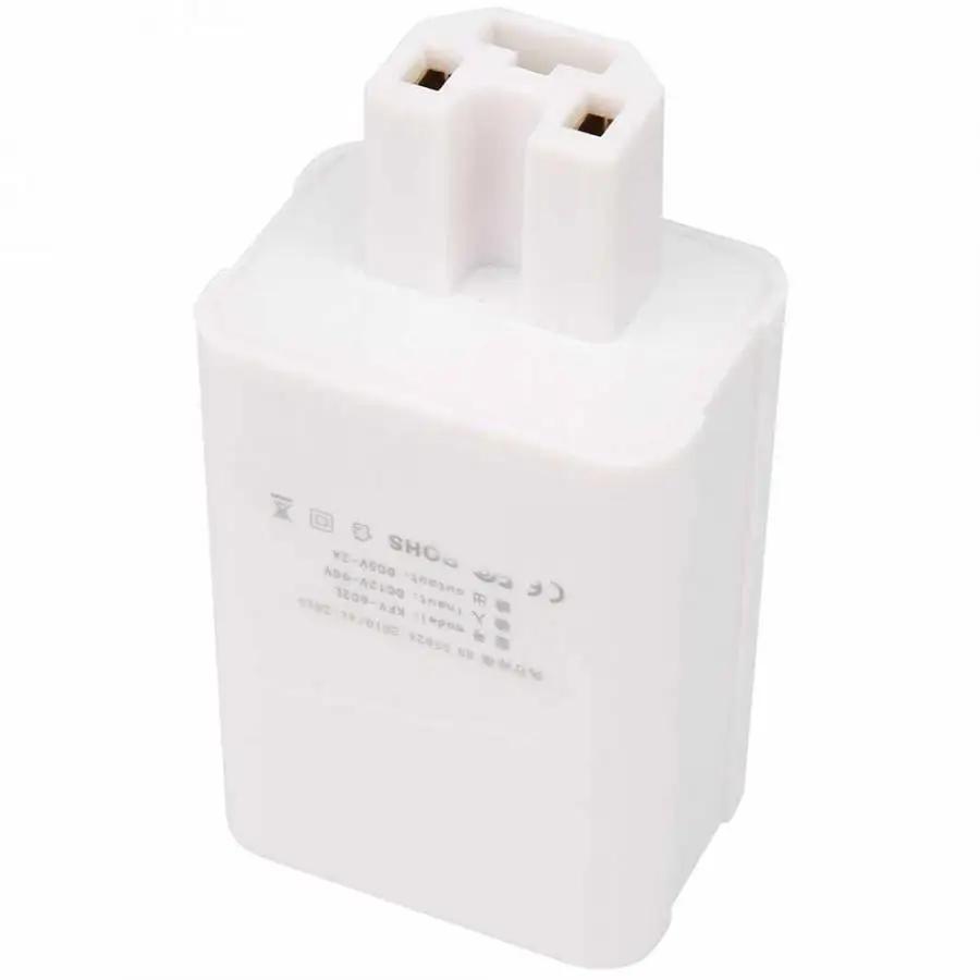 Electric Mobile Phone Charger Adapter 2.1A Digital Display Three-Port USB Bicycle Power Socket | Спорт и развлечения