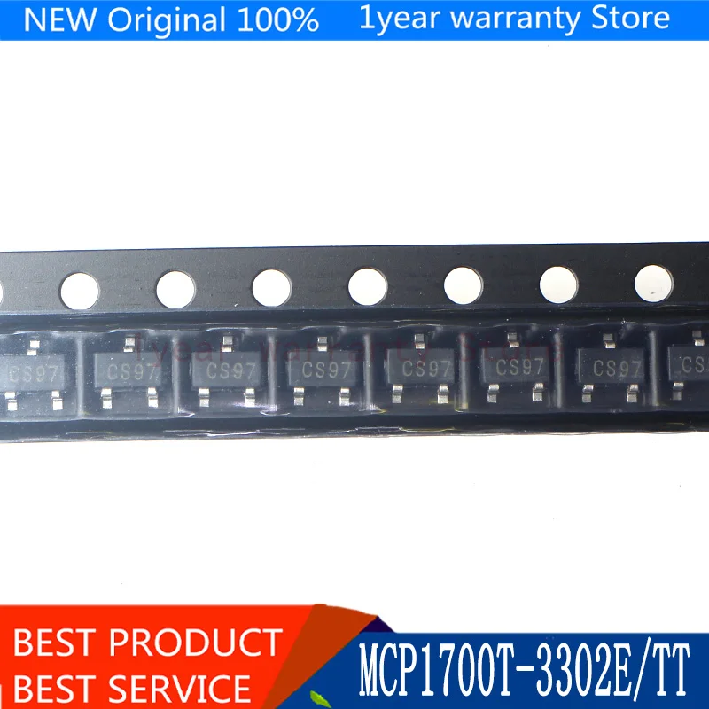 

{ New original } 10pcs/lot MCP1700T-3302E/TT MCP1700T-3302E MCP1700T-3302 MCP1700T MCP1700 SOT-23