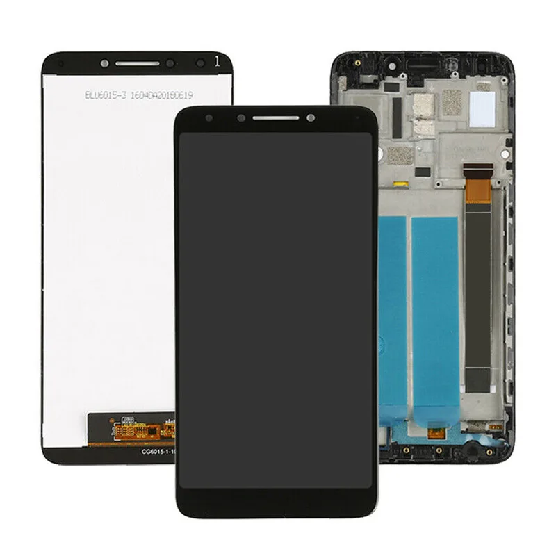 2022 Display Assembly for Alcatels Replacement LCD Display Touchea Screen Digitizer Black DJA99 enlarge