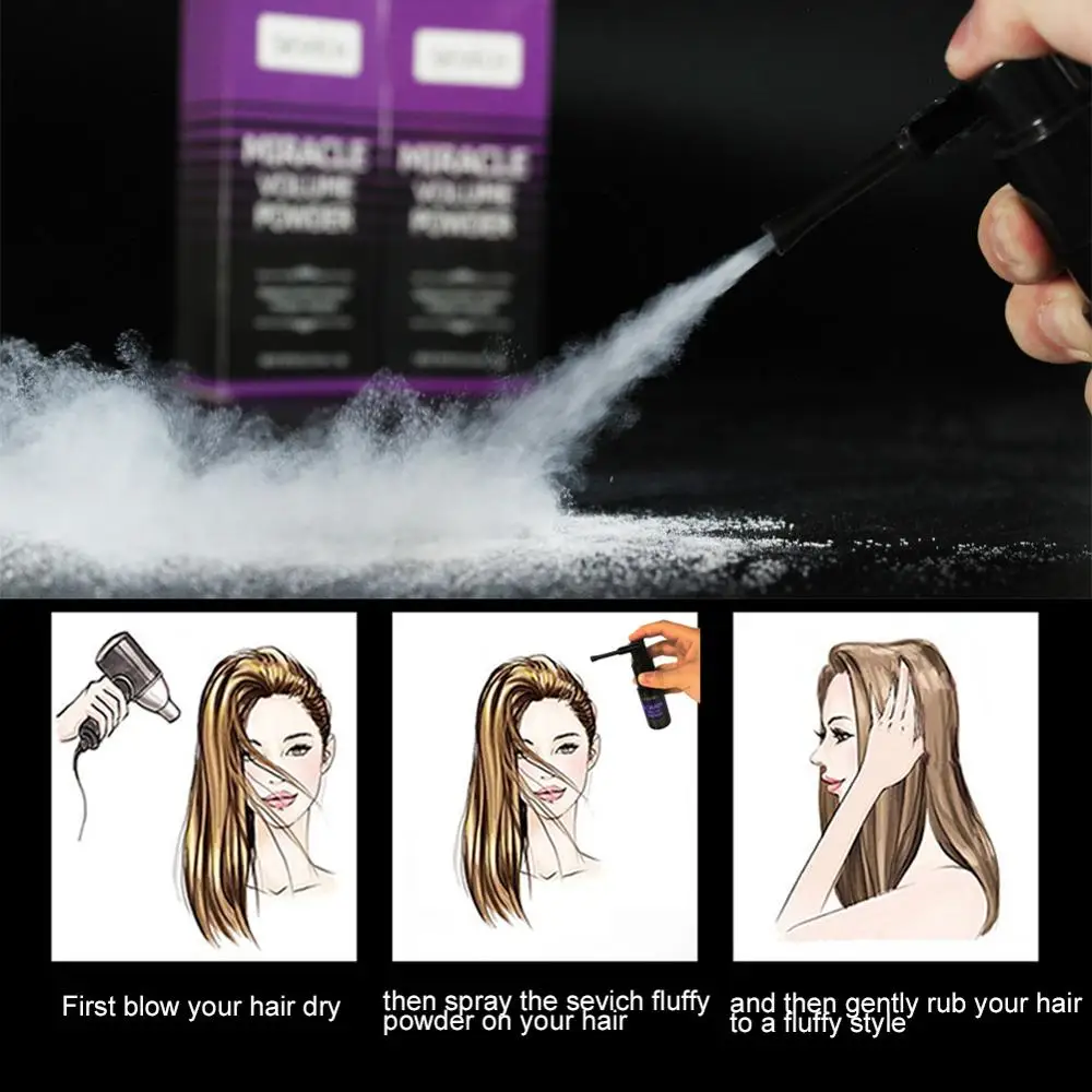 Sevich 4g Hair Fluffy Powder Spray Effective Modeling Quick Mattifying Refreshing Professional Natural Styling | Красота и здоровье