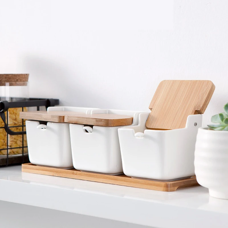 Полезные травы трав и специй контейнеры для приправ соль сахар Чай банки