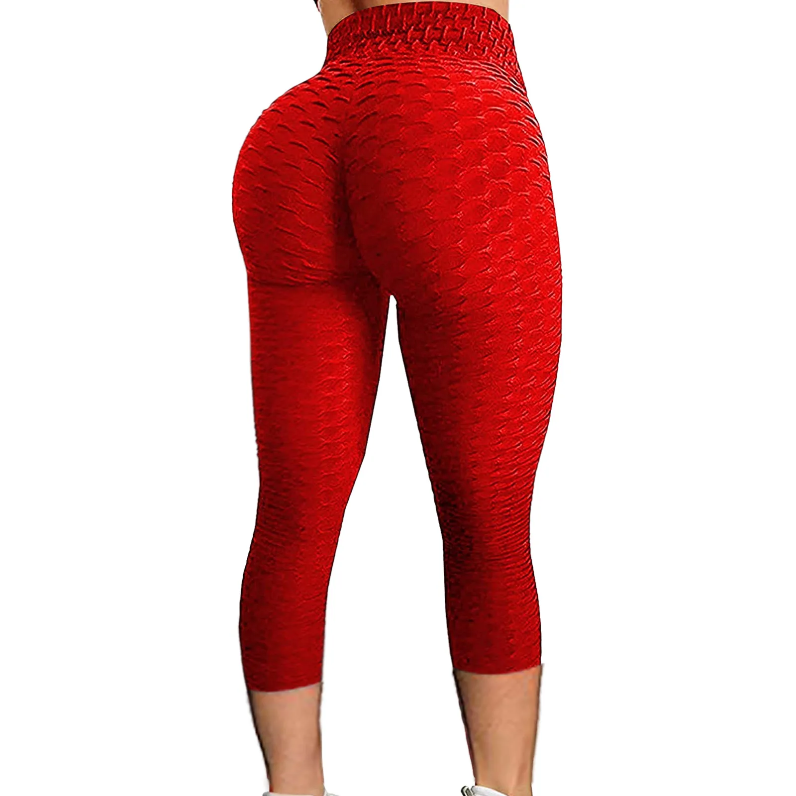 

Women's Legging Bubble Hip Lifting Exercise Top Selling Fitness Running High Waist Pants Leggings
