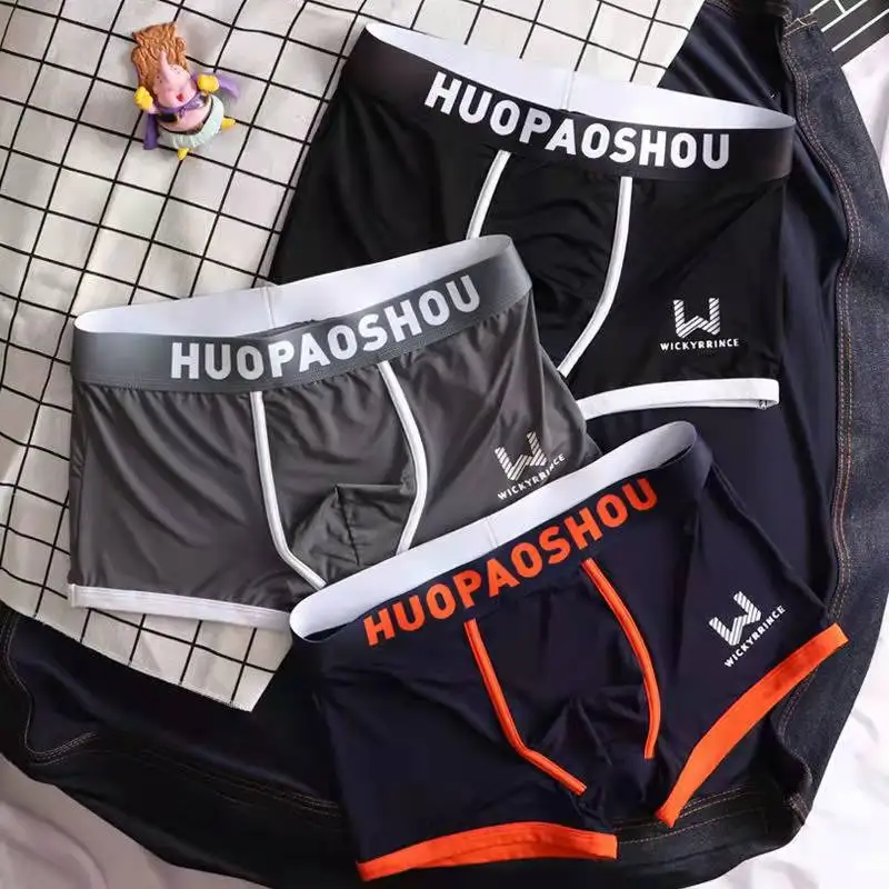 Boxers Men Soft Men Underpants Cotton Men's Panties Breathable Men's Shorts Underwear Men Set Free Shipping Gift Style For Men