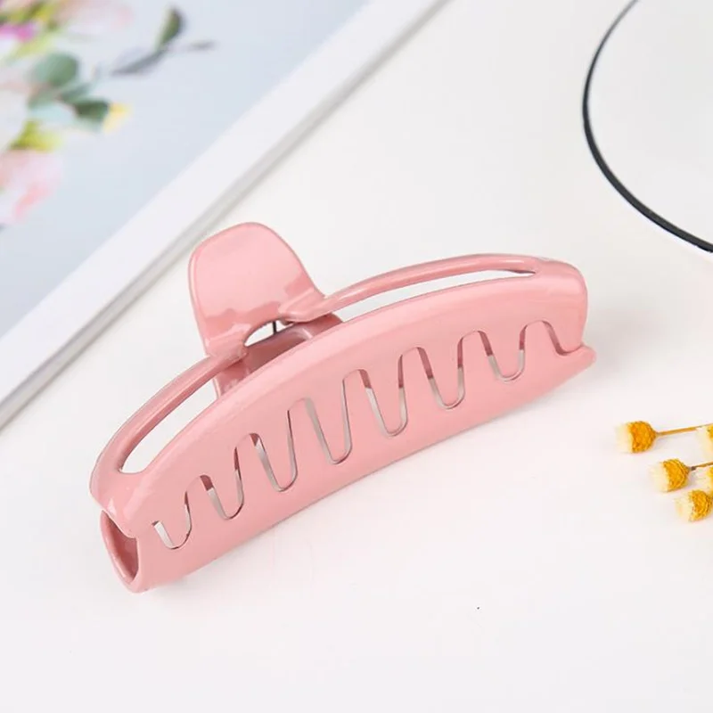 Большая заколка для волос ванны Корейская практичная простая большого размера