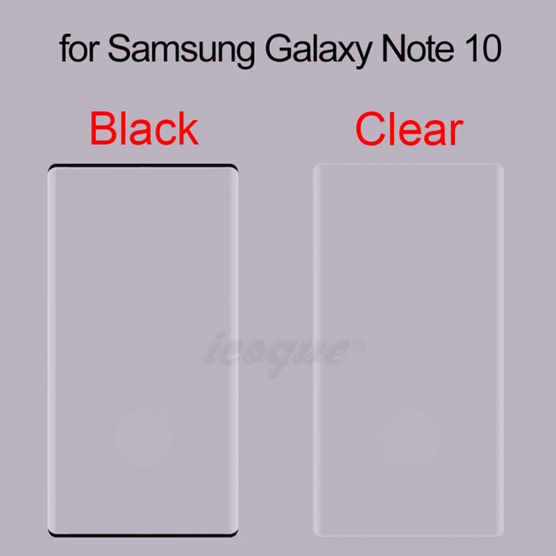 3D закаленное стекло для samsung Galaxy Note 10 Plus Note10 9 8 S10 5G Защитное стекло для экрана samsung Note 10 9 S8 S9 S10 Plus