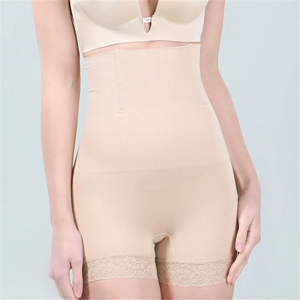 Управление брюки Для женщин Высокая Талия Body Shaper трусы Бесшовные корректирующий