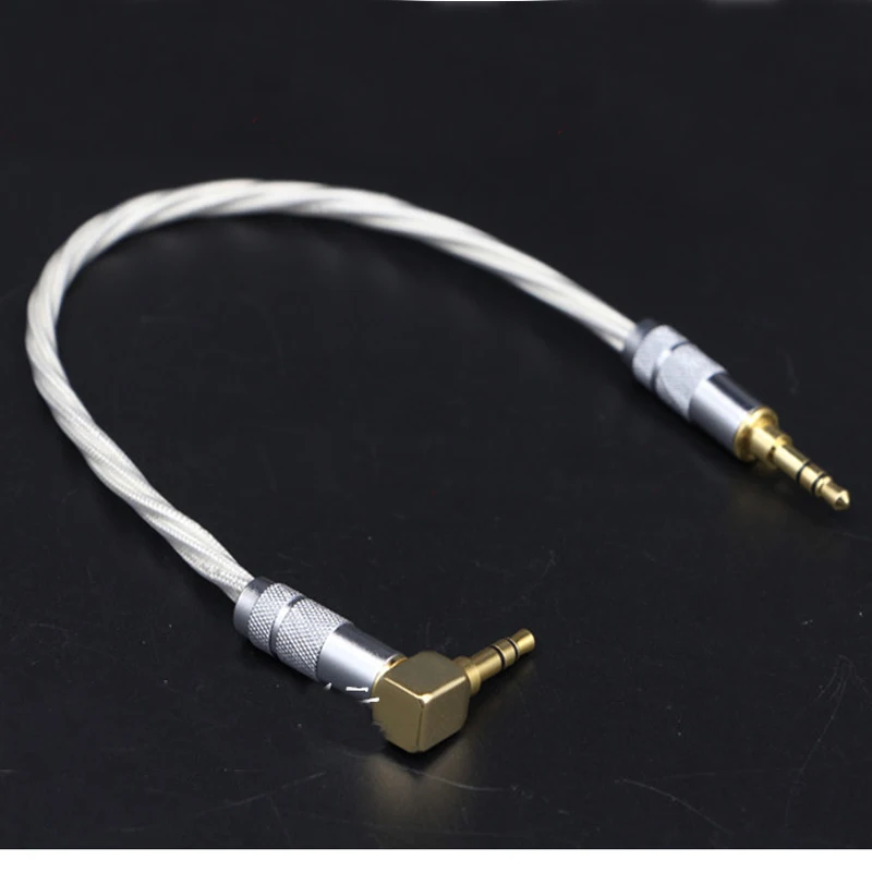 

2 м hifi кабель стерео аудио 3,5 мм до 3,5 мм штекер 3 линии в автомобиль Aux кабель усилитель наушников